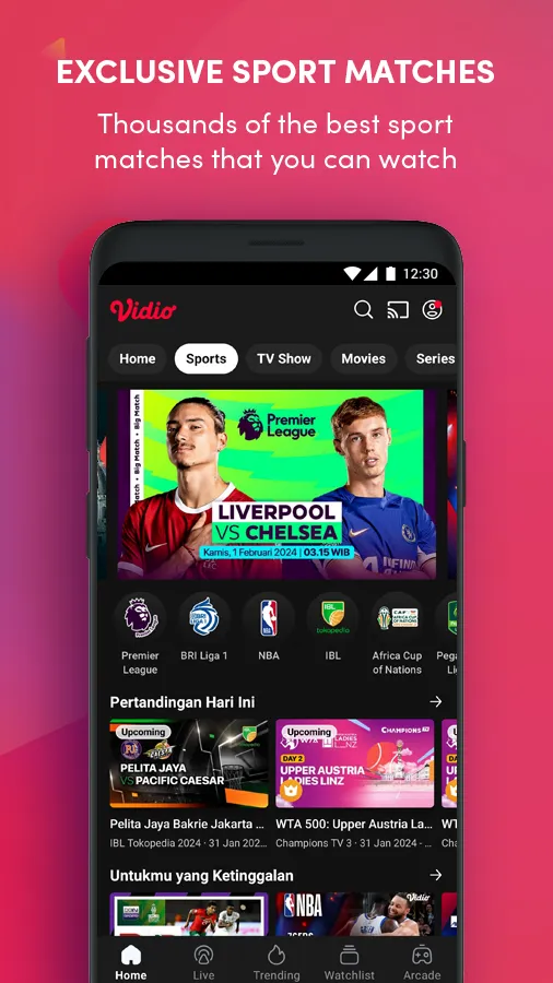 Vidio: Sports, Movies, Series | Indus Appstore | Screenshot