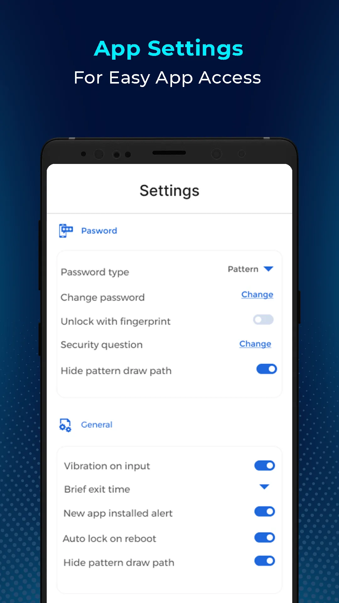 Fingerprint Lock Screen | Indus Appstore | Screenshot