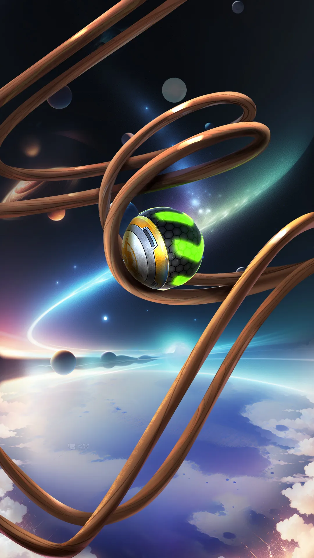 Space Rolling Balls Race | Indus Appstore | Screenshot