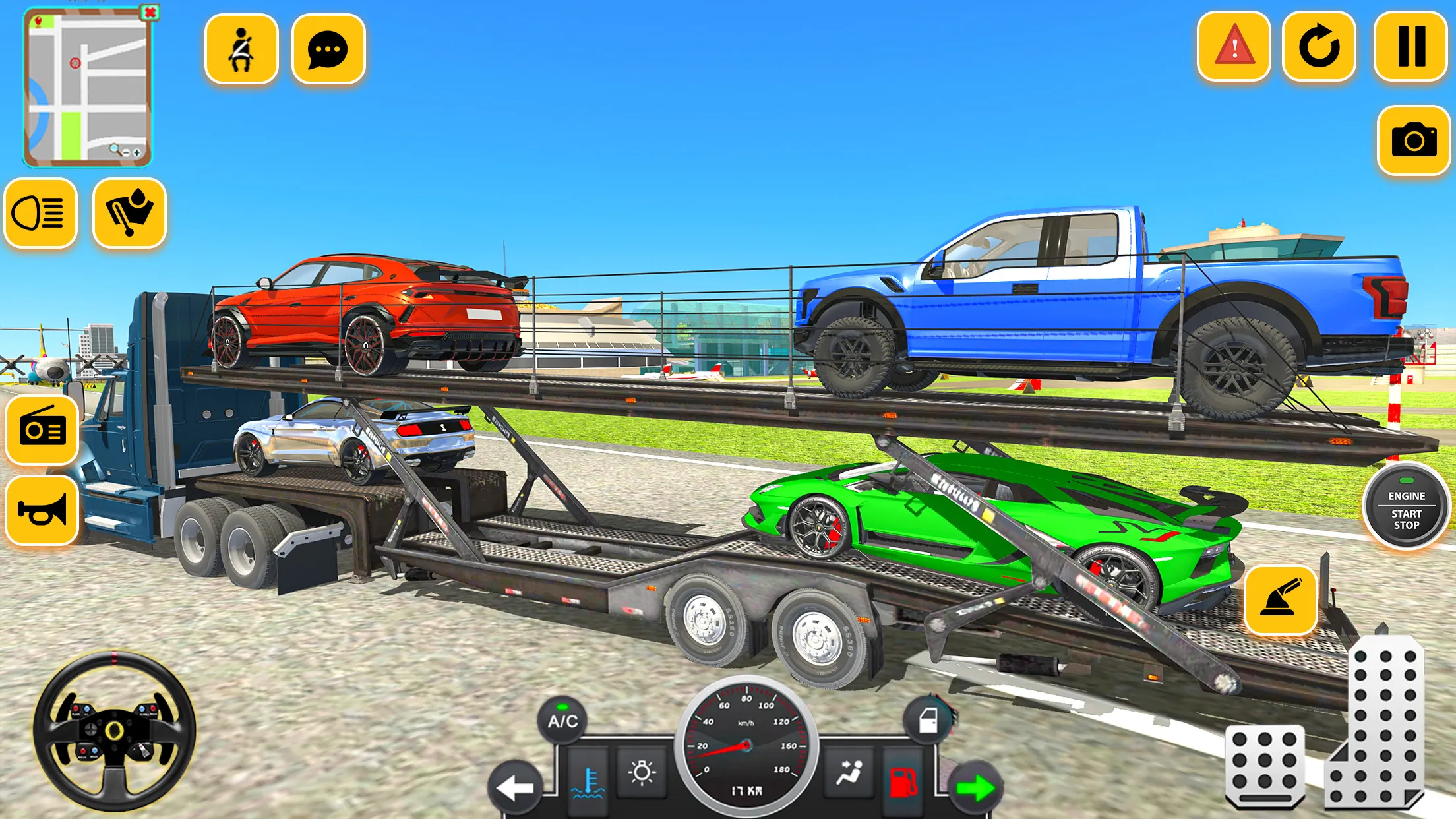 Trailer Truck Car Transporter | Indus Appstore | Screenshot