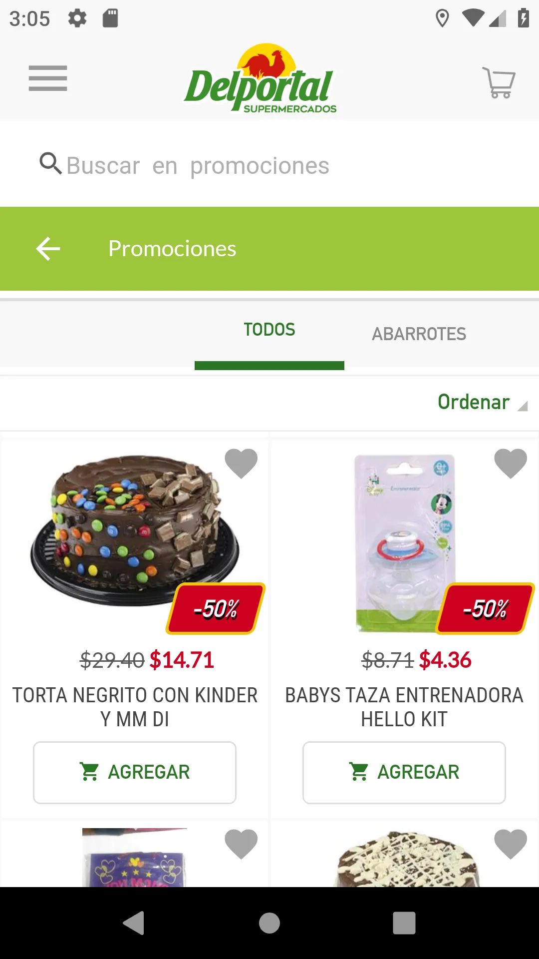 Supermercados Delportal | Indus Appstore | Screenshot