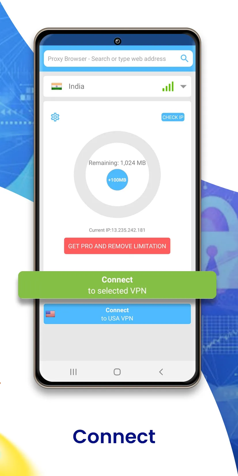 Omshy VPN - Secure VPN Proxy | Indus Appstore | Screenshot