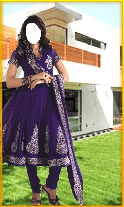 Women Anarkali Churidar Suit | Indus Appstore | Screenshot