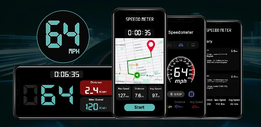 GPS Speedometer App | Indus Appstore | Screenshot