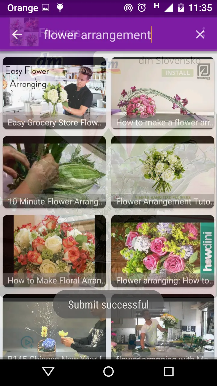 1000 flower arrangements | Indus Appstore | Screenshot