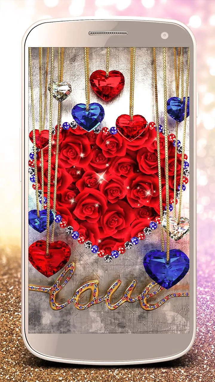 Diamond live wallpaper – glitt | Indus Appstore | Screenshot
