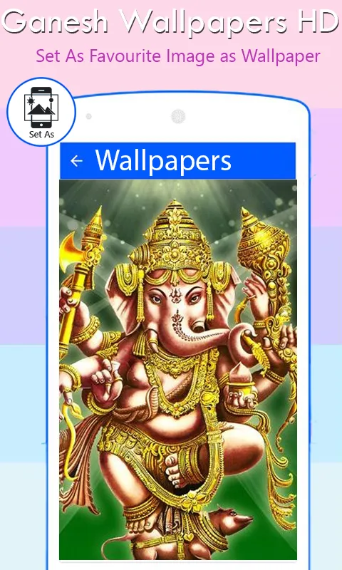 Lord Ganesha HD Wallpaper | Indus Appstore | Screenshot