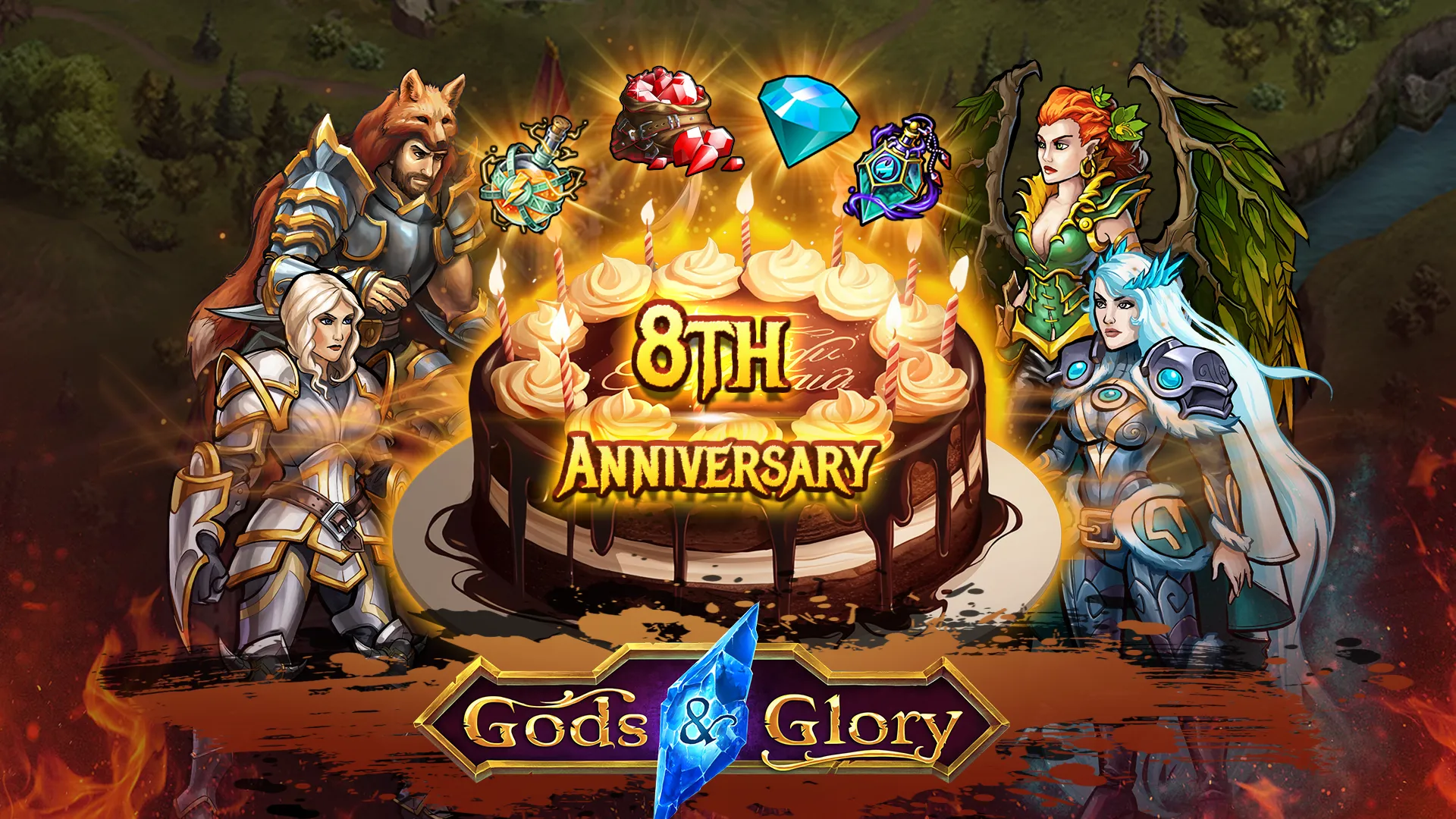 Gods and Glory: Fantasy War | Indus Appstore | Screenshot