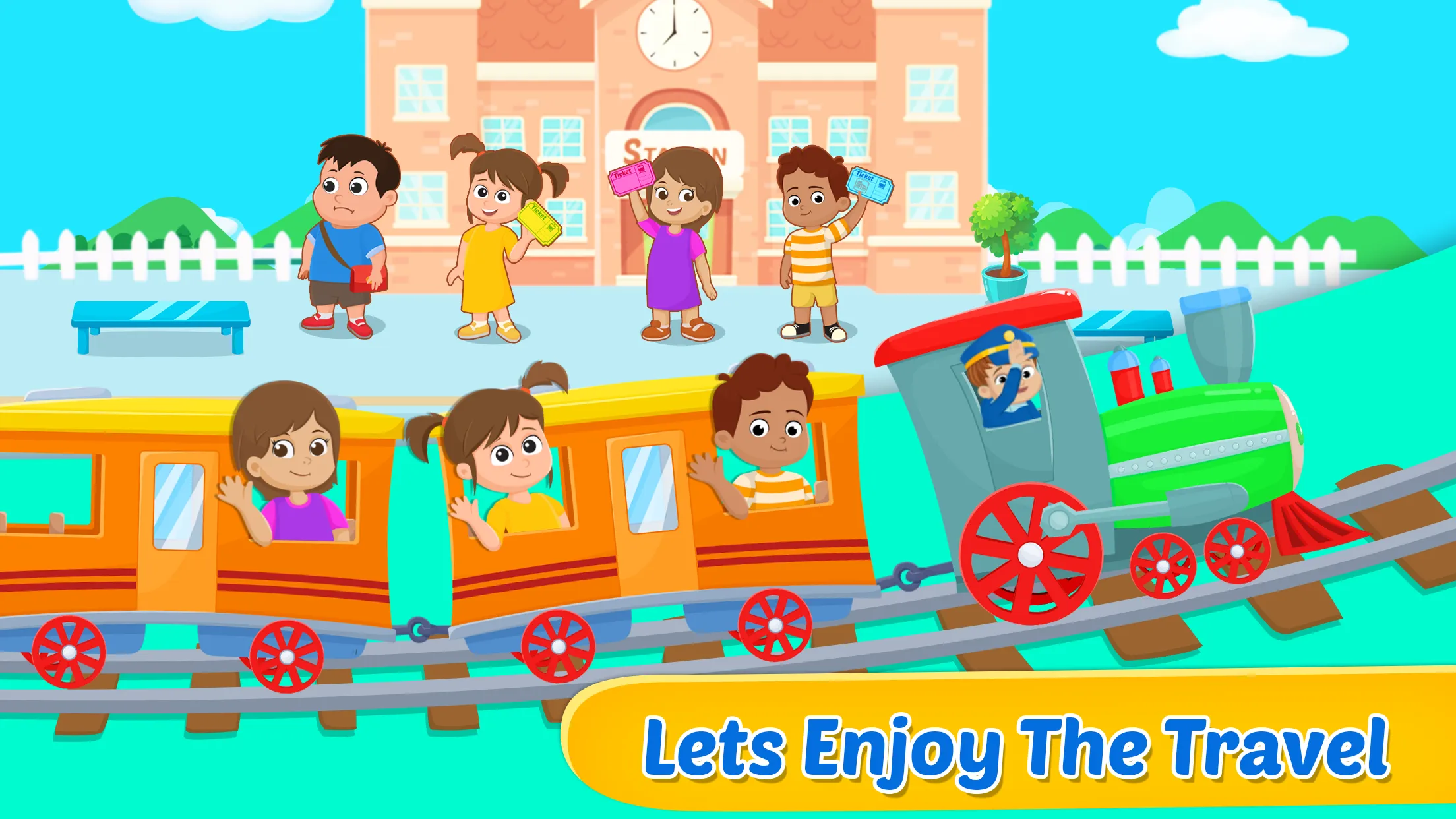 Train Game For Kids | Indus Appstore | Screenshot