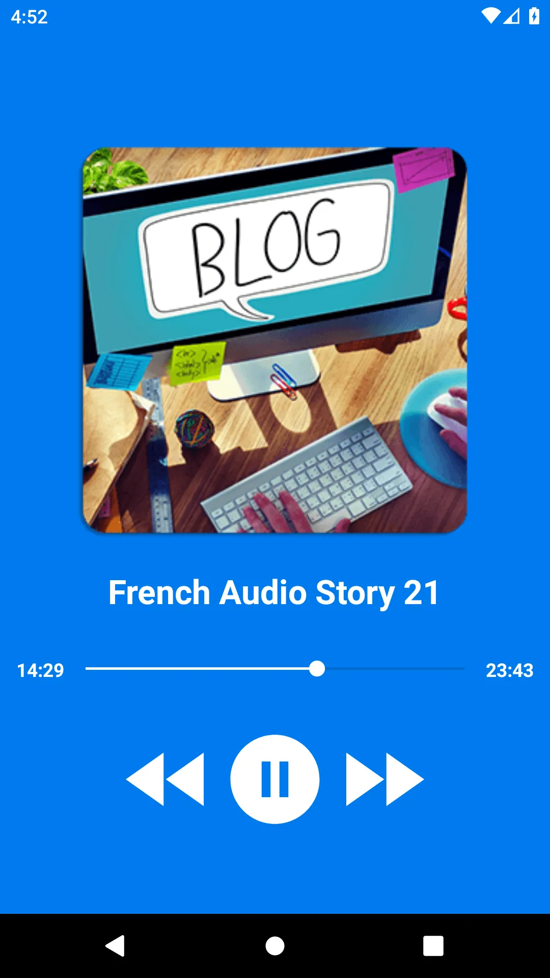 Learn french fairytale stories | Indus Appstore | Screenshot