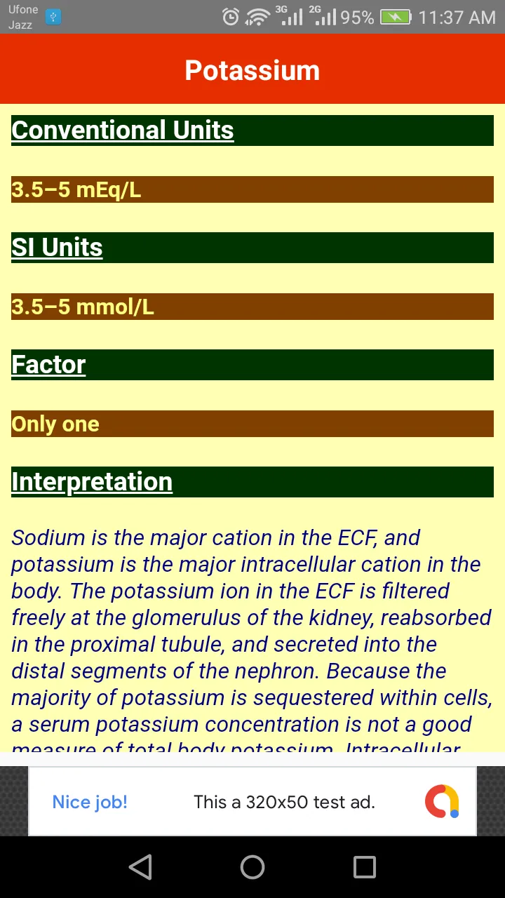 Lab Values with Interpretation | Indus Appstore | Screenshot