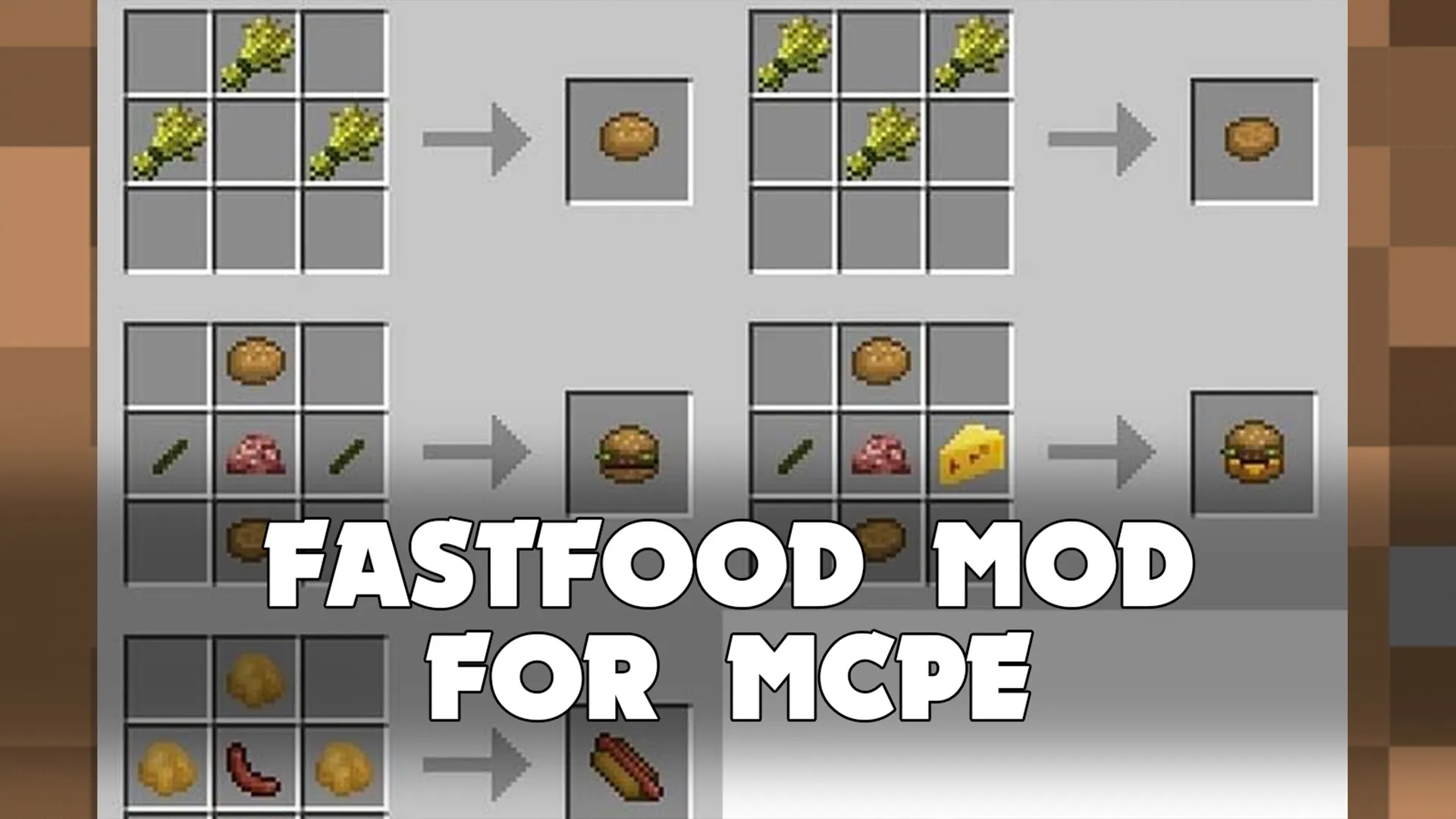 Fast Food Mod for Minecraft PE | Indus Appstore | Screenshot