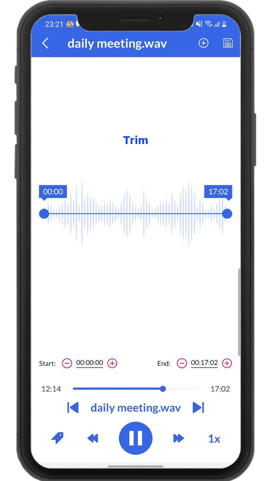 Voice Recorder - Unlimited Rec | Indus Appstore | Screenshot