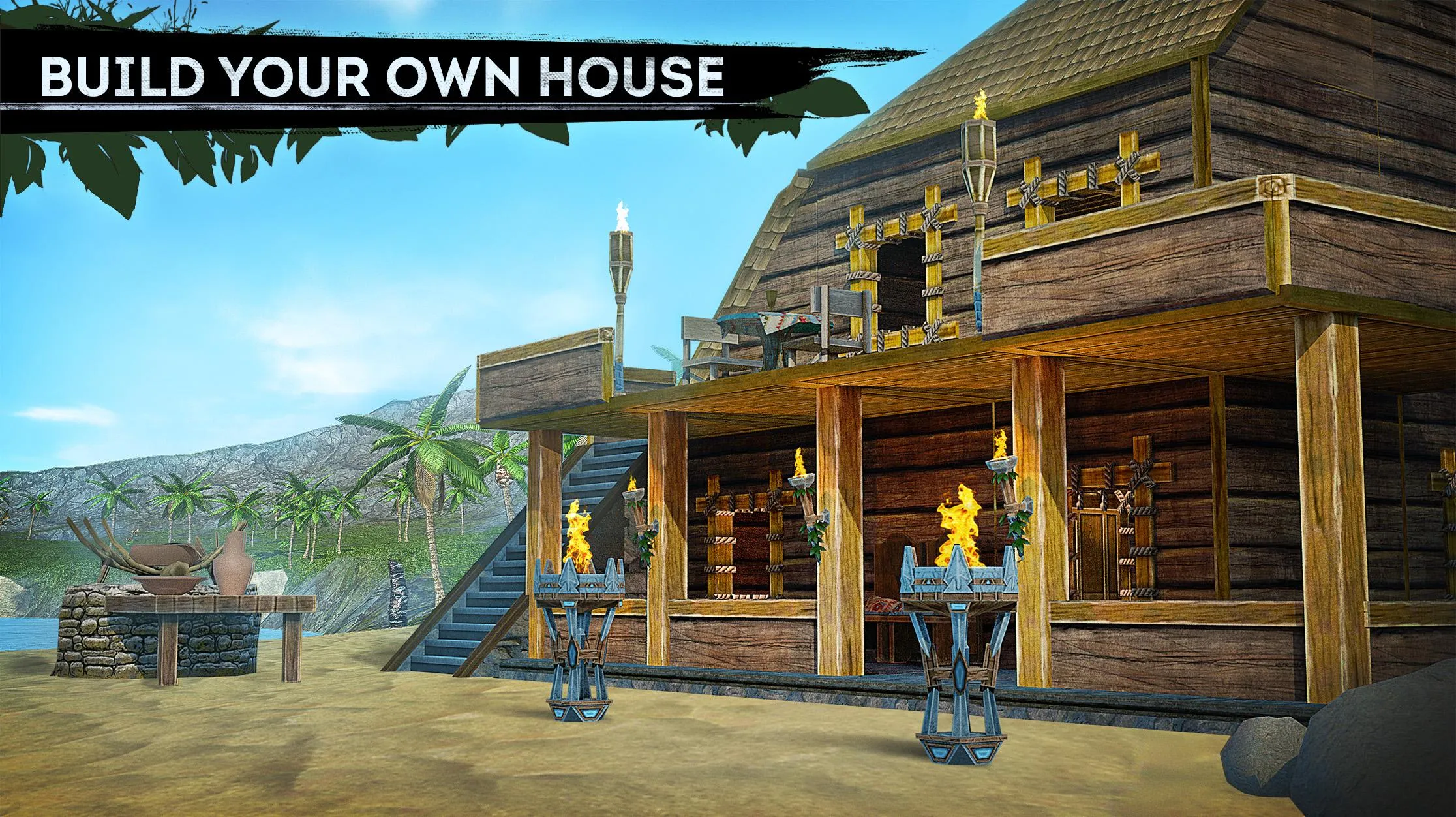 RUSTY : Island Survival Games | Indus Appstore | Screenshot