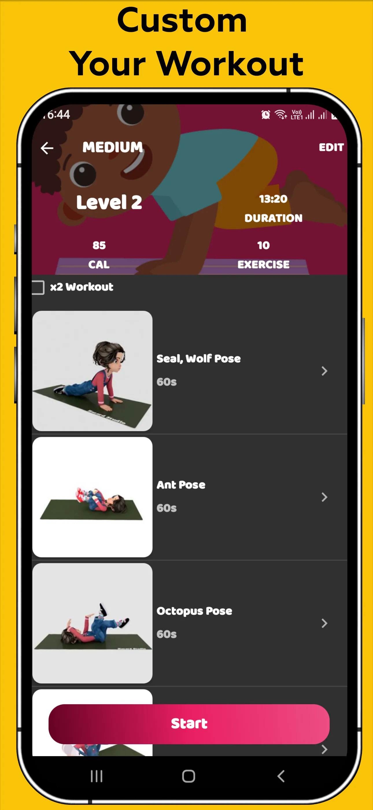 Yoga For Kids - Grow Taller | Indus Appstore | Screenshot