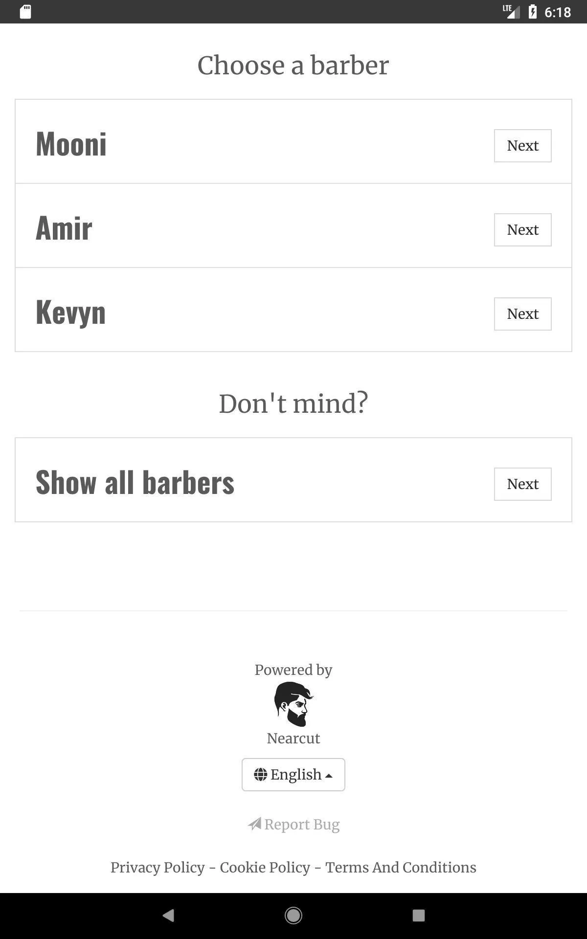 MK Barbers | Indus Appstore | Screenshot