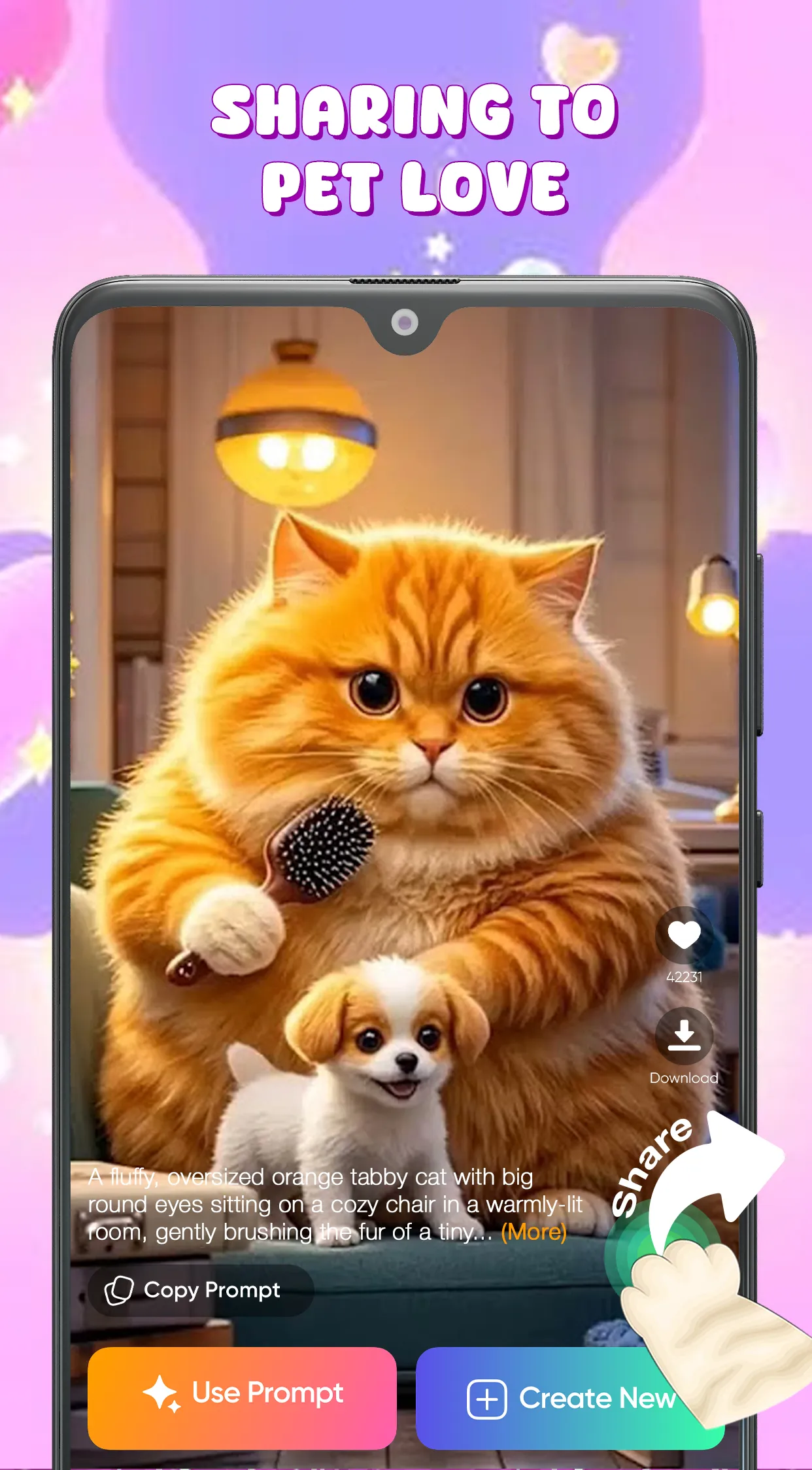 Cat Video Generator: Flix AI | Indus Appstore | Screenshot