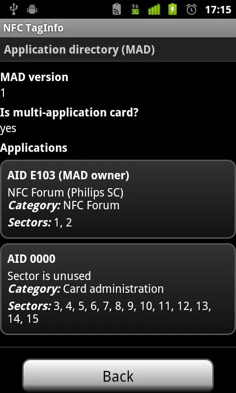 NFC TagInfo | Indus Appstore | Screenshot