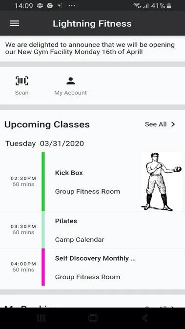 Lightning Fitness | Indus Appstore | Screenshot