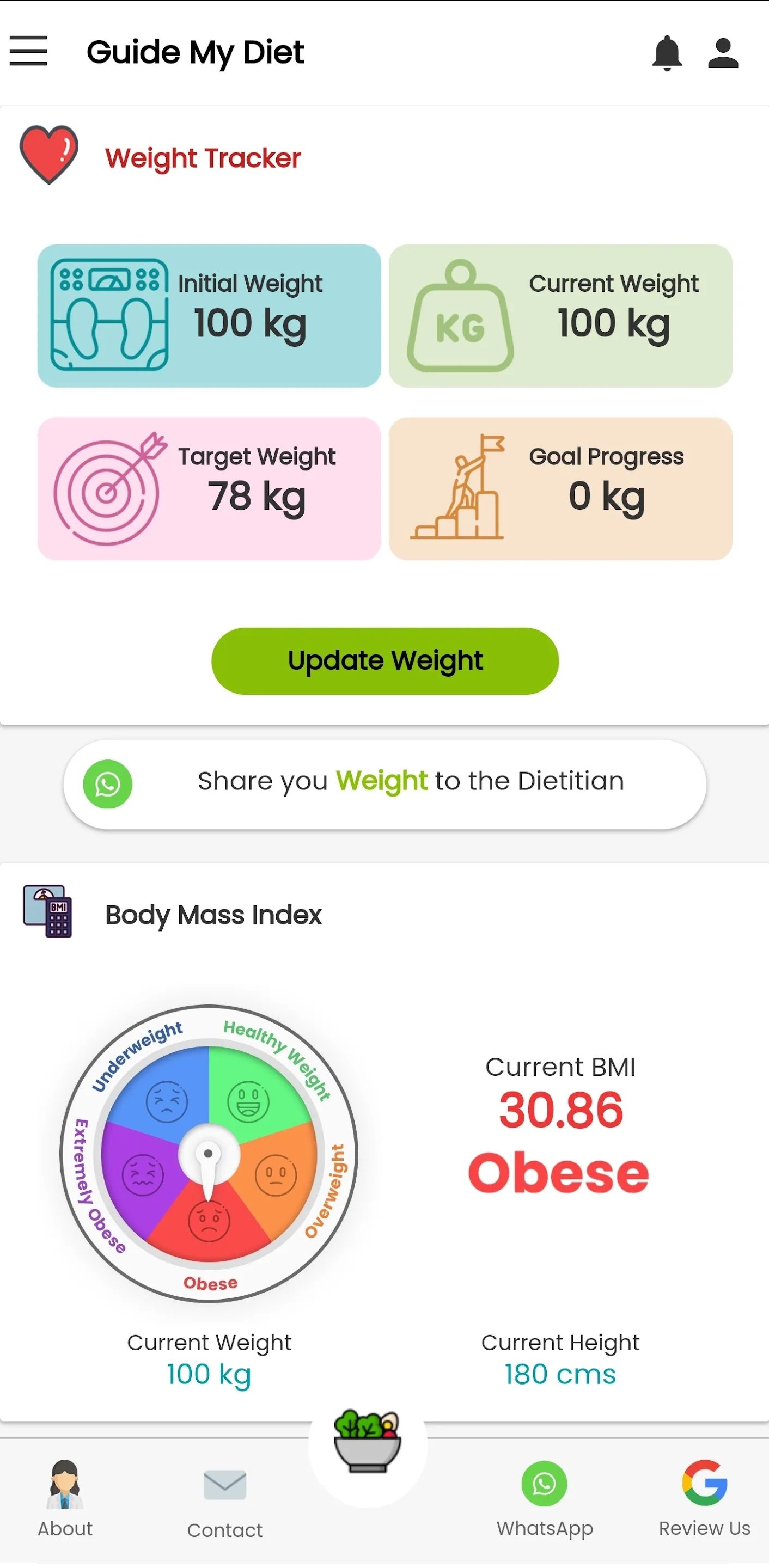 Guide My Diet | Indus Appstore | Screenshot