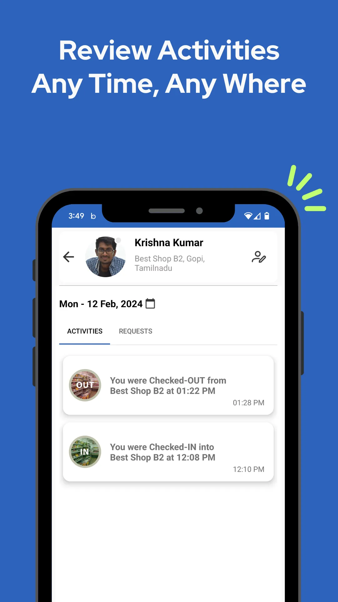 BusinessTime | Indus Appstore | Screenshot