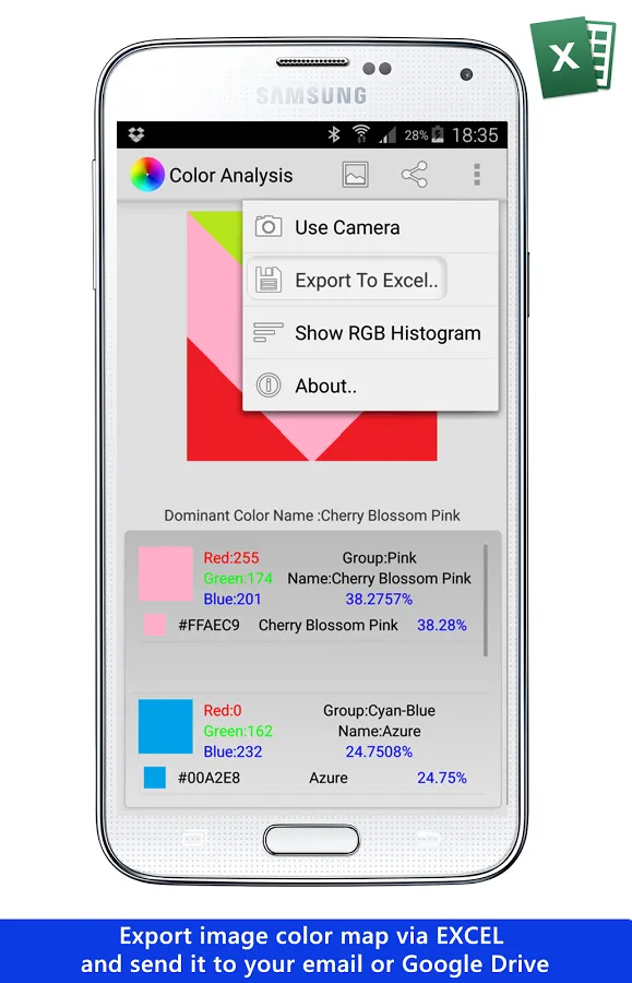 Color Analysis | Indus Appstore | Screenshot