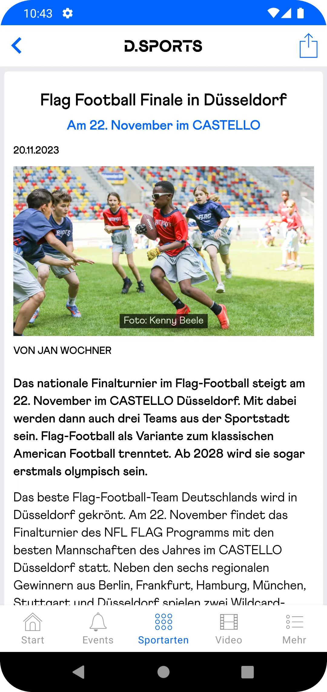 D.SPORTS | Indus Appstore | Screenshot