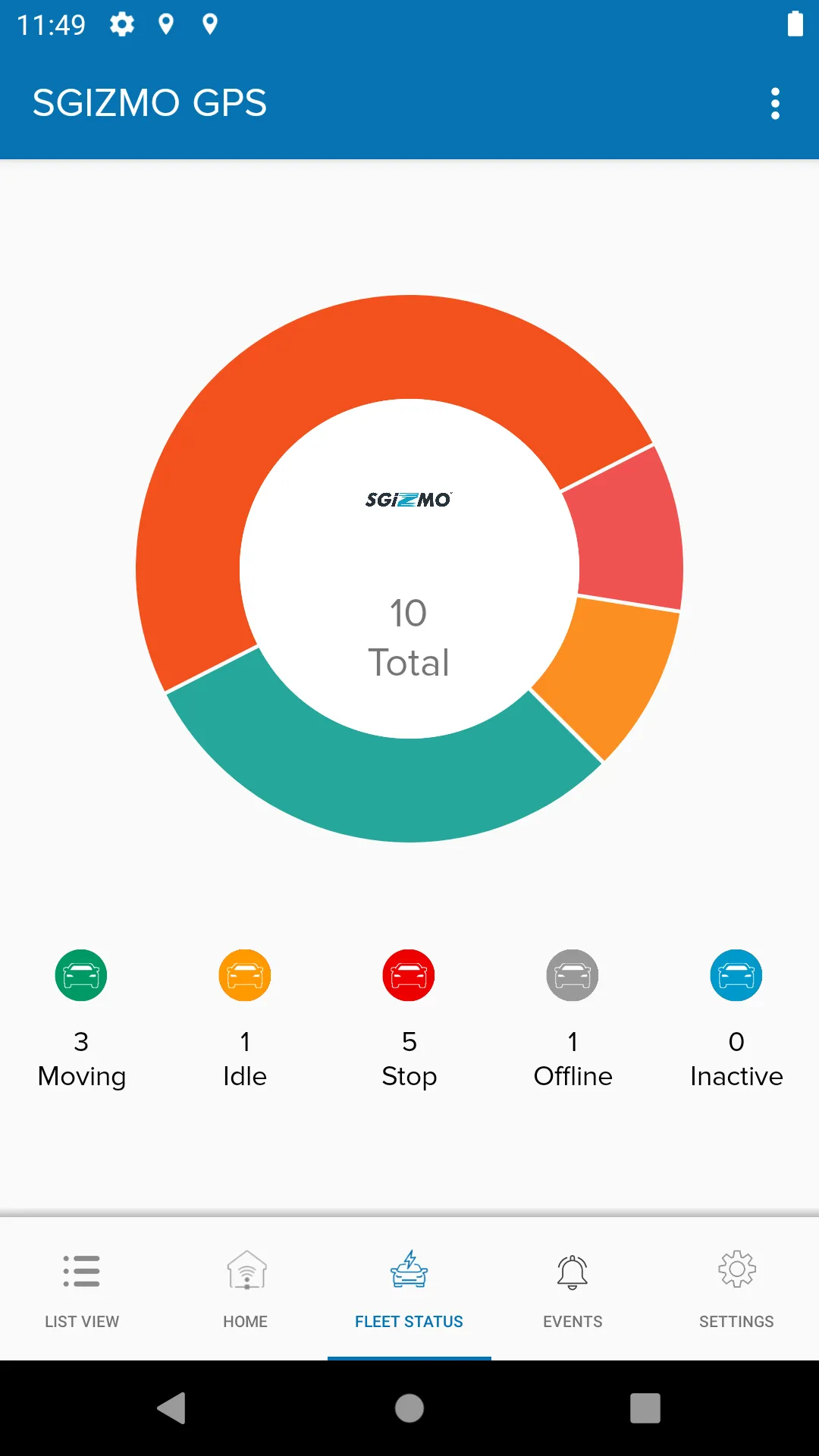 SGIZMO GPS | Indus Appstore | Screenshot