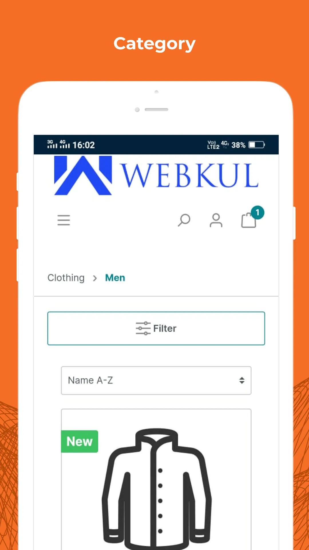 Mobikul Shopware 6 Hybrid App | Indus Appstore | Screenshot