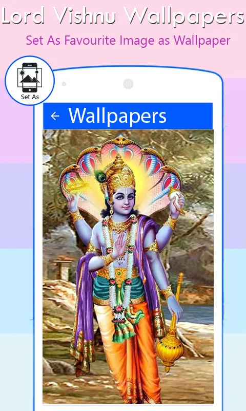 Lord Vishnu Wallpapers HD | Indus Appstore | Screenshot