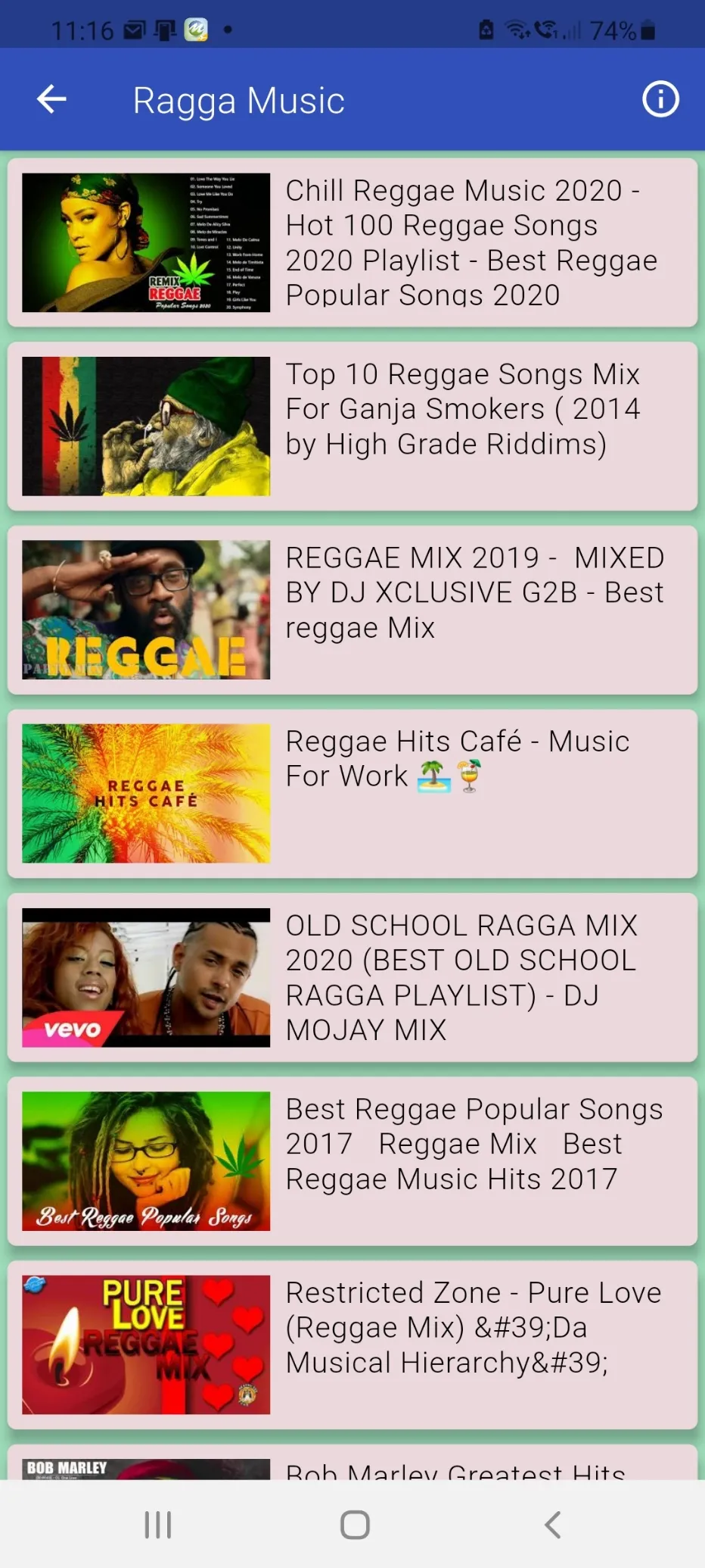 Ragga Music Radio | Indus Appstore | Screenshot