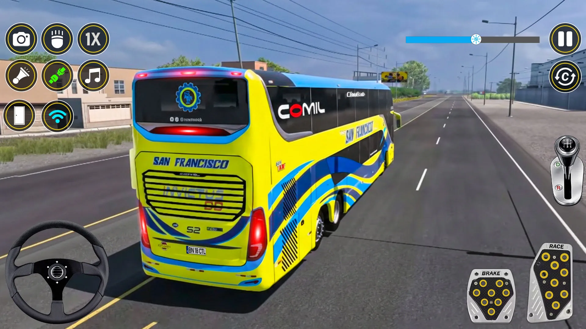 Offroad Bus Game: Bus Sim 3D | Indus Appstore | Screenshot