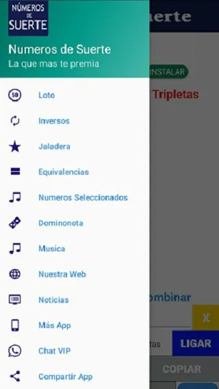 Numeros de Suerte | Indus Appstore | Screenshot