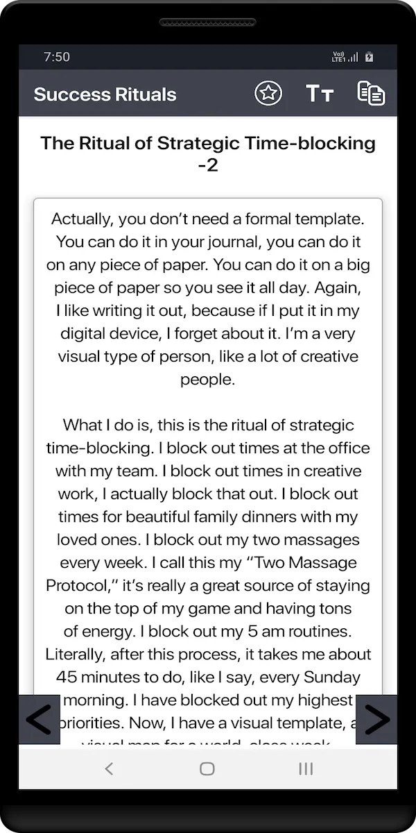 Success Rituals | Indus Appstore | Screenshot