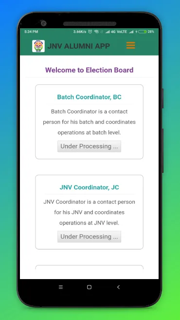 JNV Alumni App – Navodaya | Indus Appstore | Screenshot