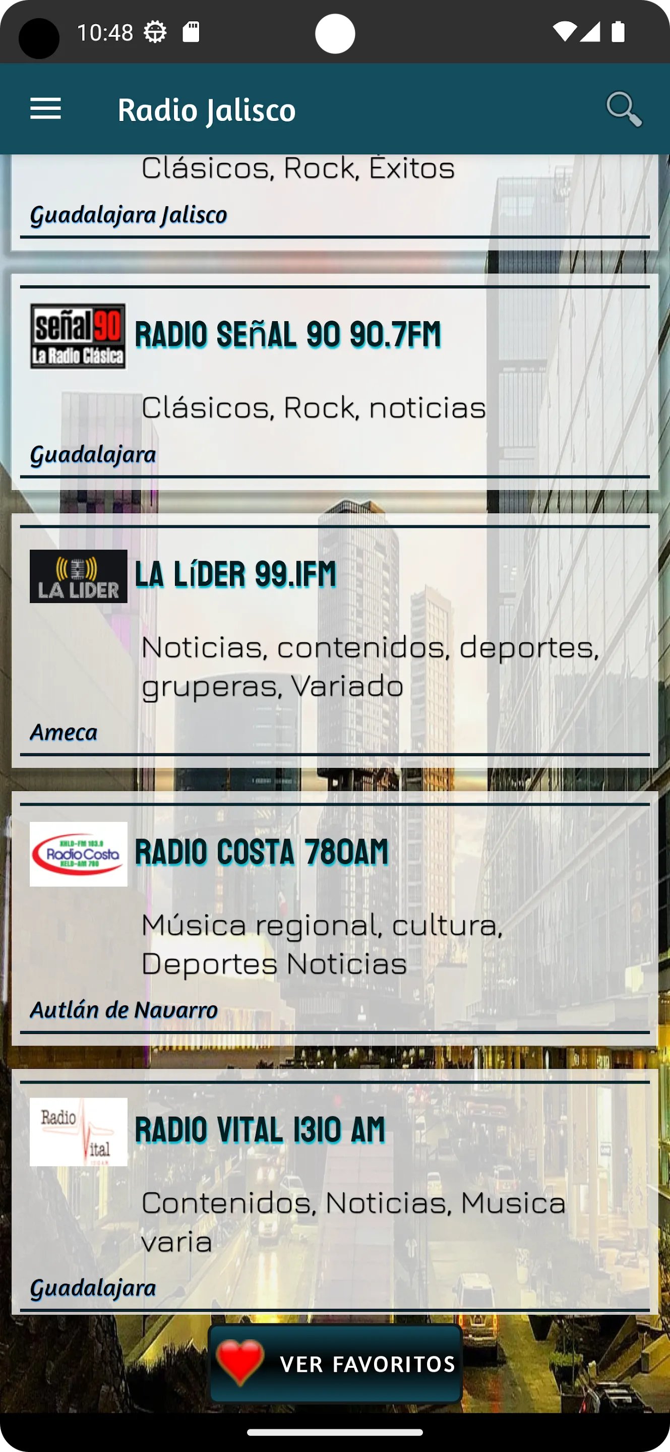 Radio Jalisco Mexico + Music | Indus Appstore | Screenshot