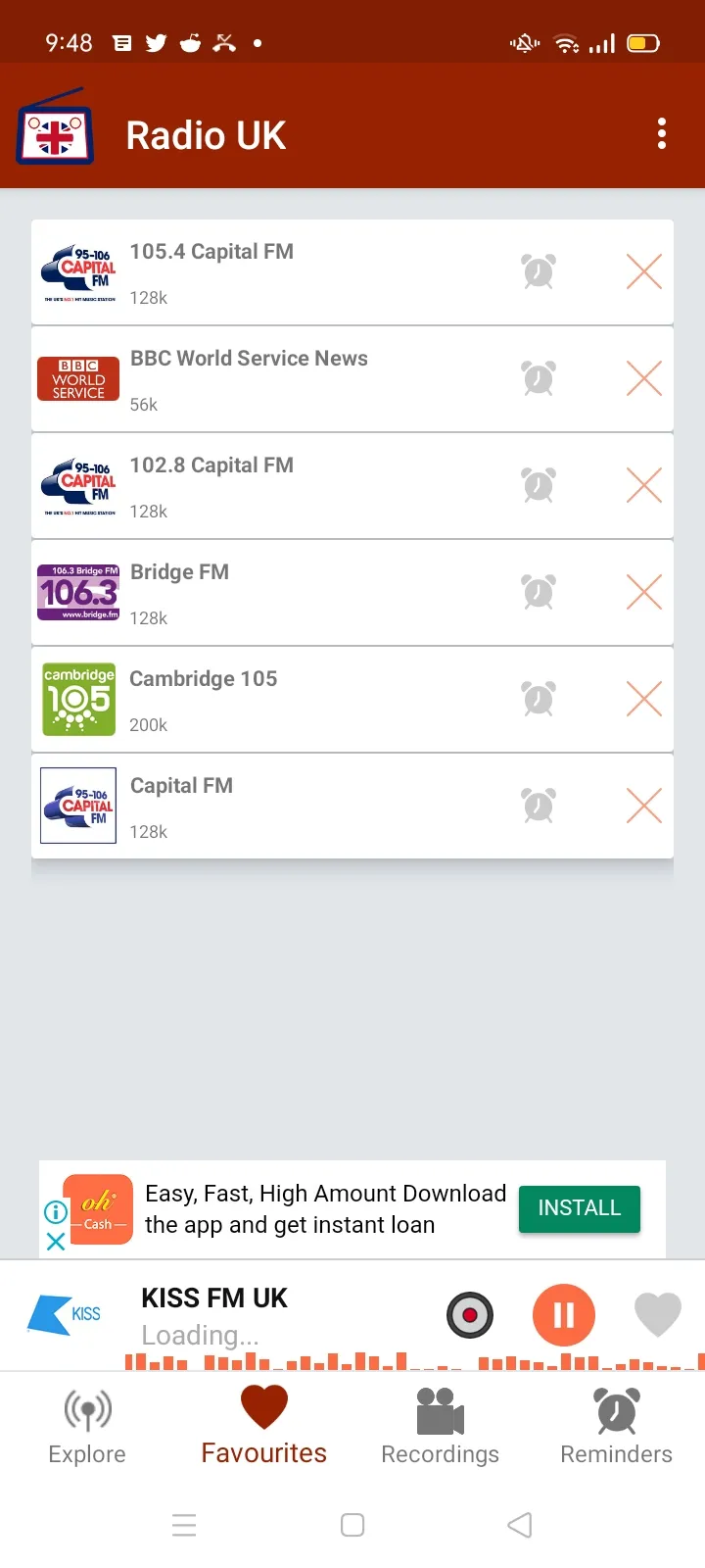 Radio UK :Online British FMs | Indus Appstore | Screenshot