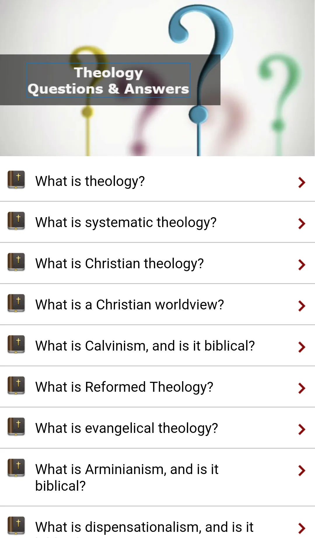 Theology dictionary complete | Indus Appstore | Screenshot