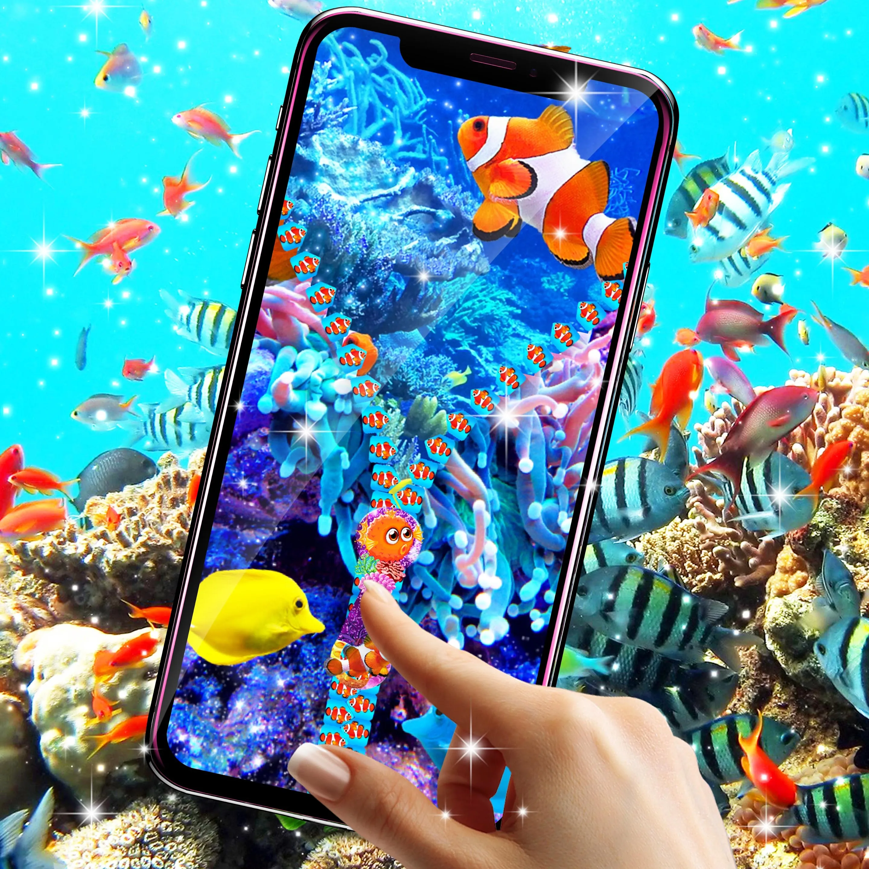 Aquarium lock screen | Indus Appstore | Screenshot