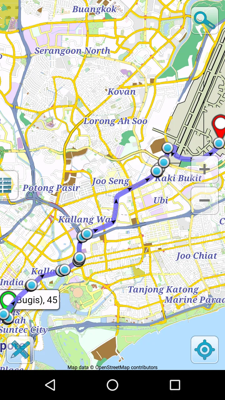 Map of Singapore offline | Indus Appstore | Screenshot