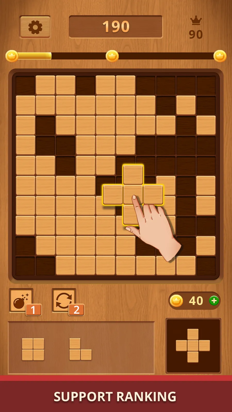 Wood Block Puzzle - Block Game | Indus Appstore | Screenshot