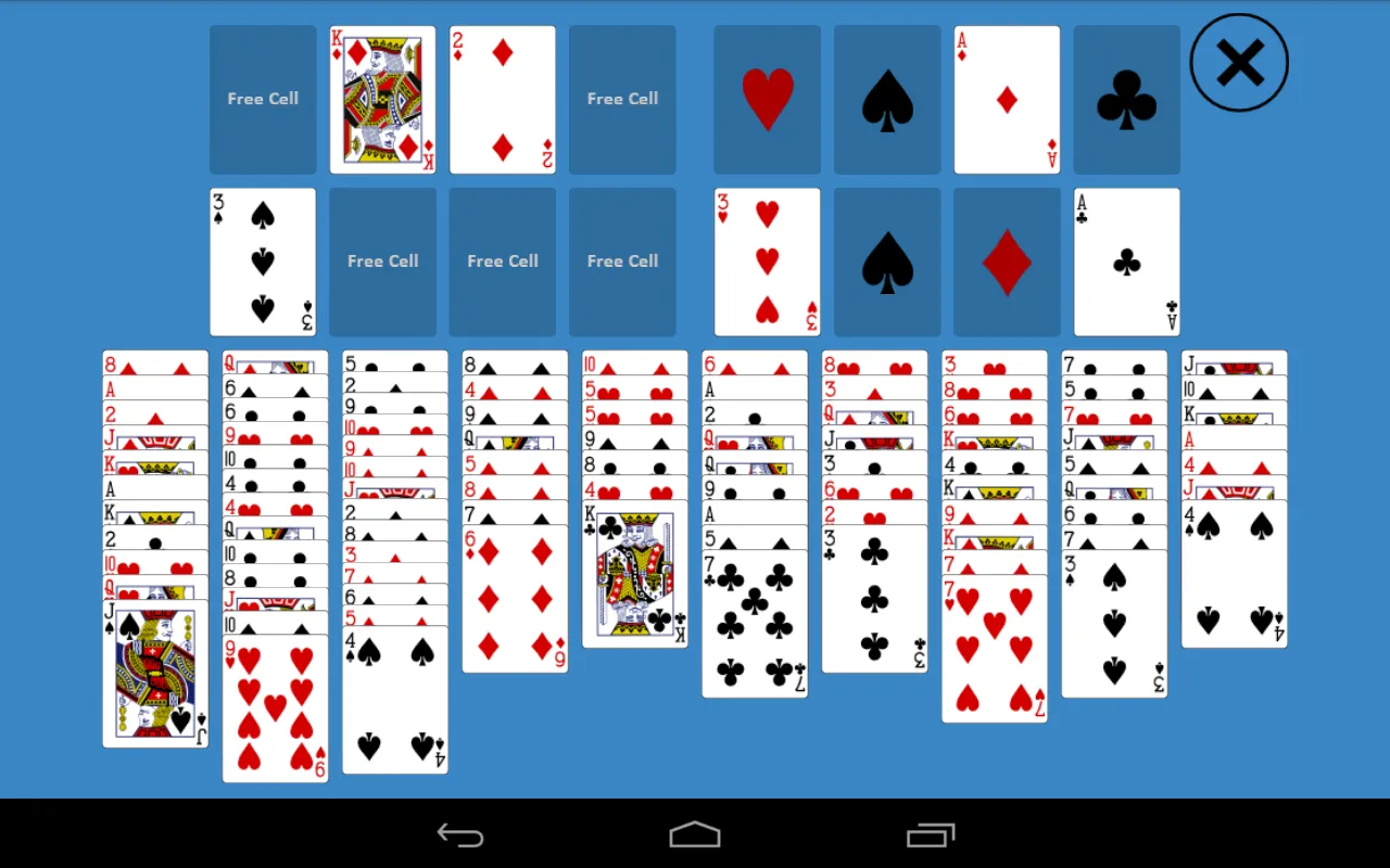 Solitaire FreeCell Two Decks | Indus Appstore | Screenshot