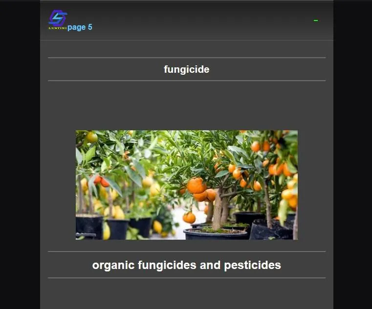 Organic agricultural fungicide | Indus Appstore | Screenshot