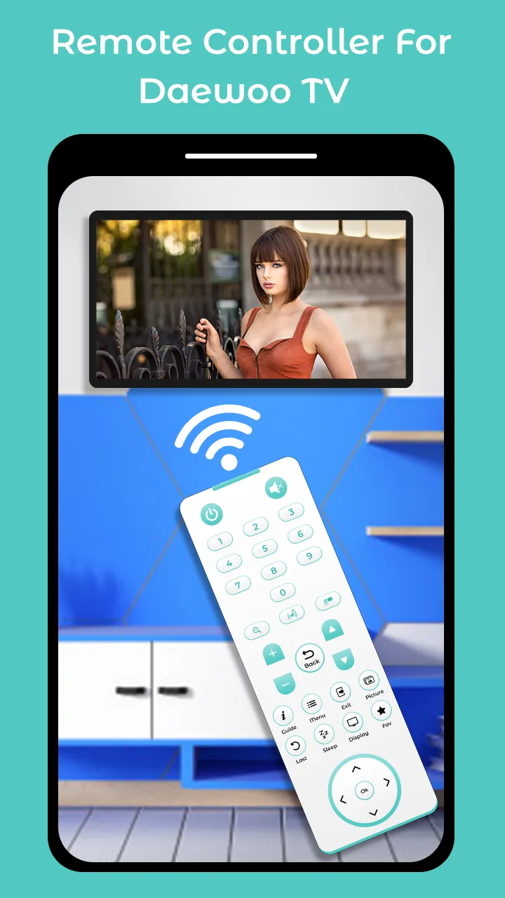 Remote Controller Daewoo TV | Indus Appstore | Screenshot