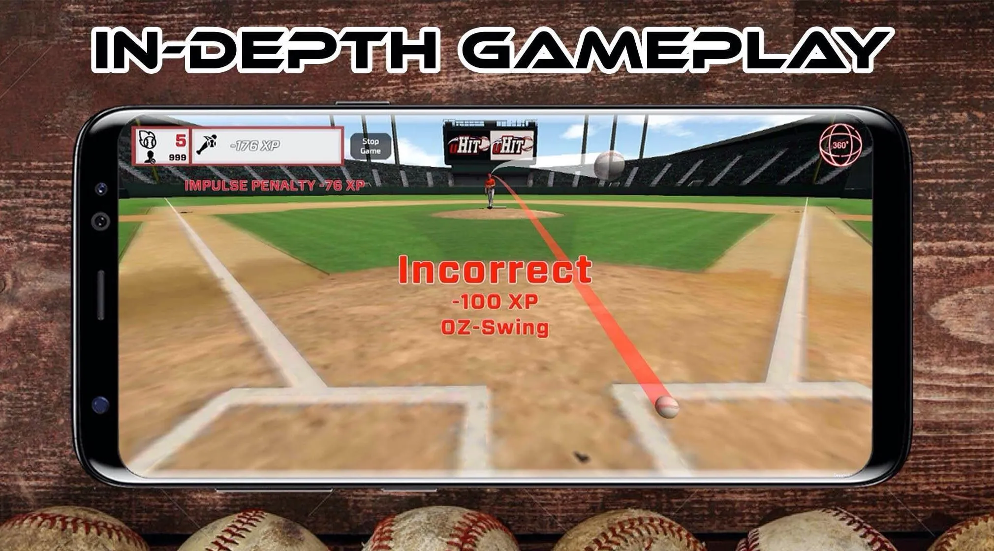 uHIT Baseball | Indus Appstore | Screenshot