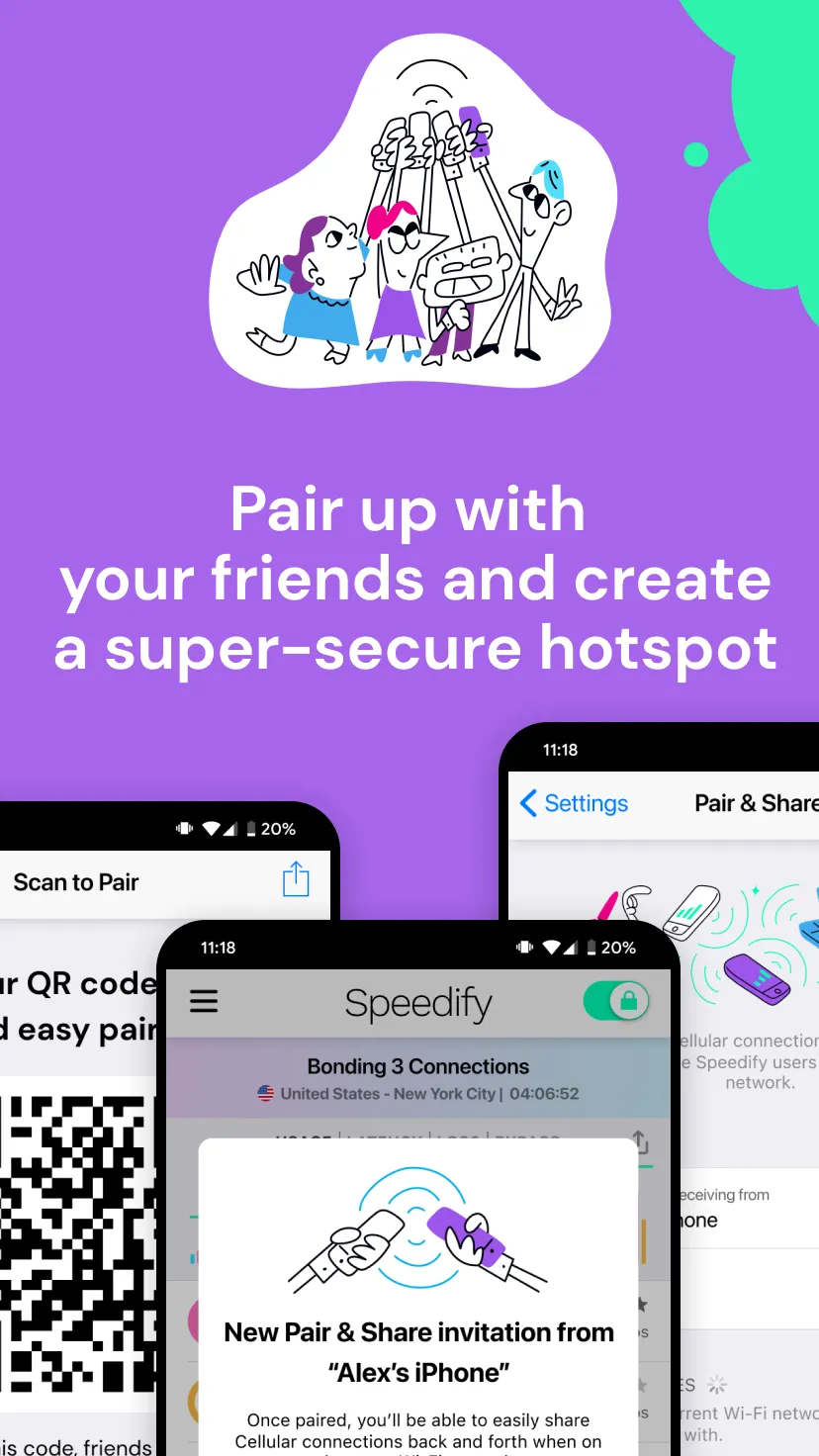 Speedify Fast Bonding VPN | Indus Appstore | Screenshot