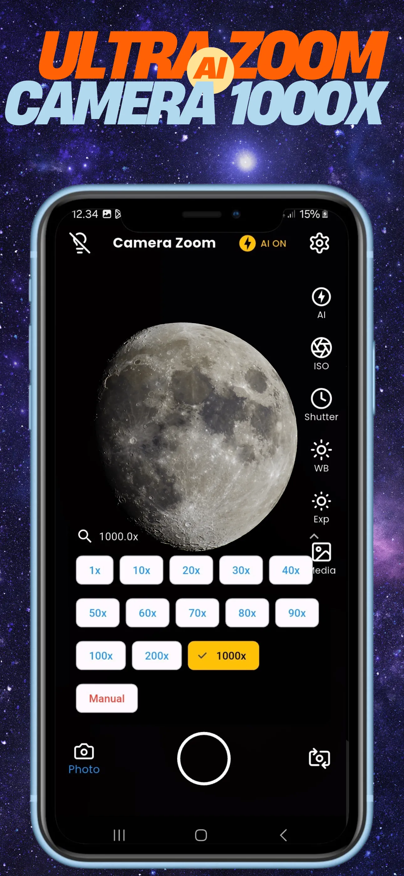 Ultra Camera Ai 1000x Zoom | Indus Appstore | Screenshot
