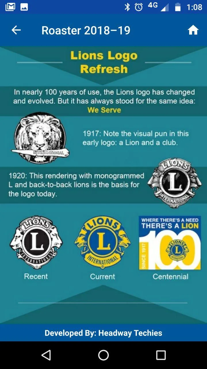 Lions Club of Calcutta | Indus Appstore | Screenshot