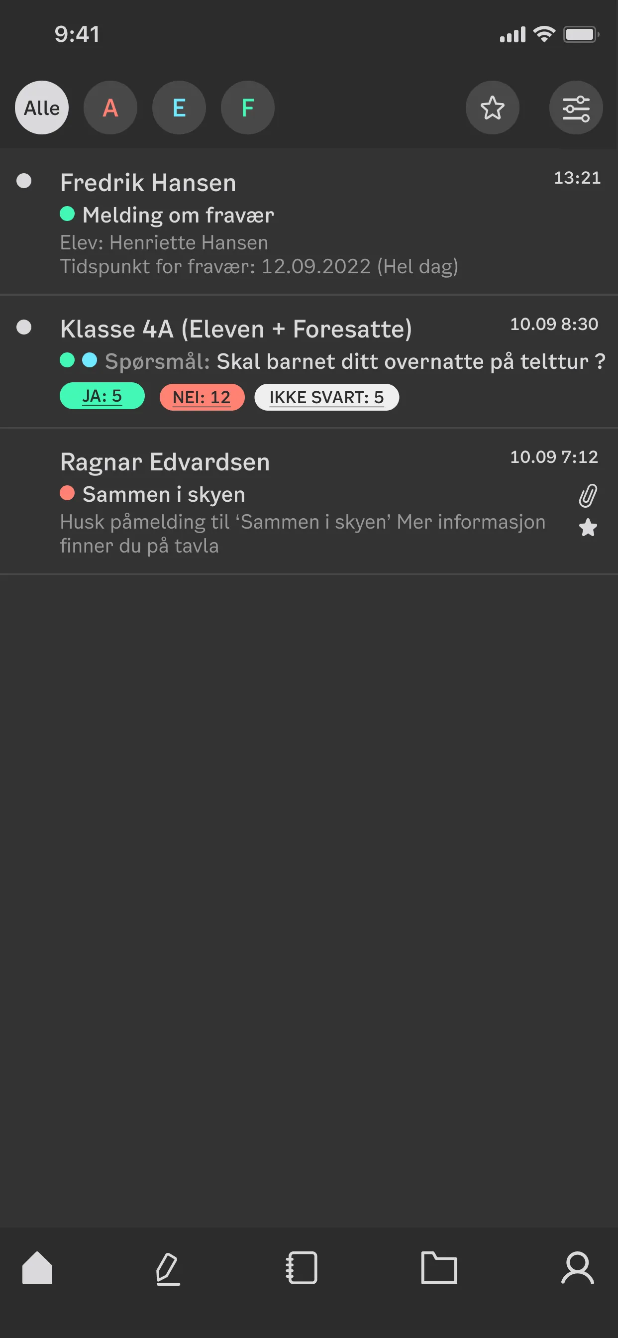 Skolemelding elev og ansatt | Indus Appstore | Screenshot