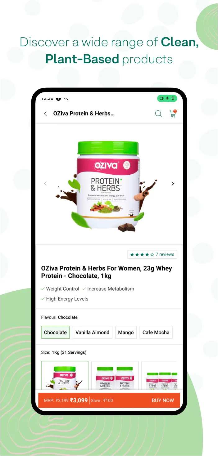 OZiva | Indus Appstore | Screenshot